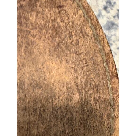 Donald Pliner Distressed Brown Leather Mid-Calf Boots Side Zip Women’s 10M - Picture 4 of 12